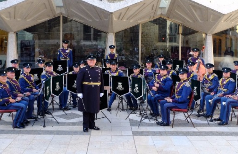 Yeomanry band