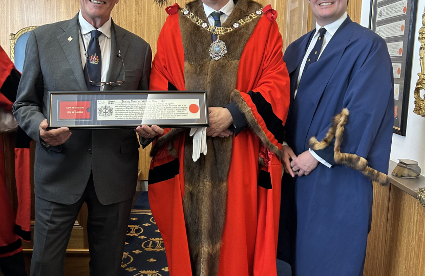 James Tumbridge Barry Hearn Lord Mayor