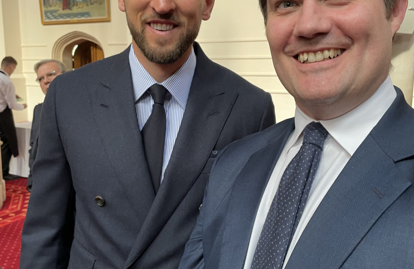 Harry Kane and James Tumbridge